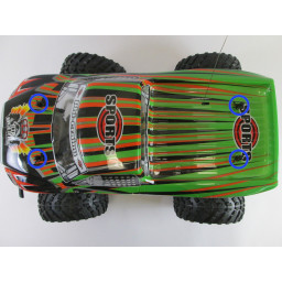 Замена кожуха грузовика-монстра с крутящим моментом King RTR RC